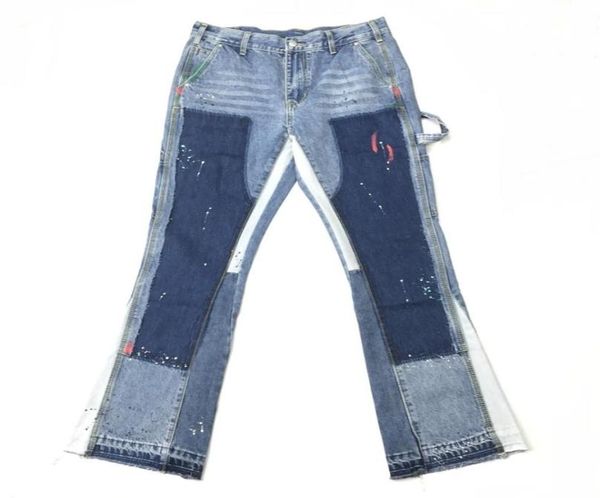 blue multicolor paint splatter flared jeans men patchwork trousers eightpocket styling7884439
blue multicolor paint splatter flared jeans men patchwork trousers eightpocket styling7884439