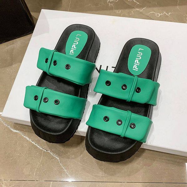 platform slippers comfortable soft foot massage indoor quiet outdoor everything personality beautiful shopping sandals, Black
platform slippers comfortable soft foot massage indoor quiet outdoor everything personality beautiful shopping sandals, Black