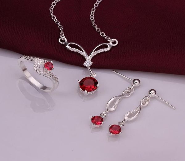 wedding ring 925 sterling silver sparkly red zircon necklace earrings rings jewelry set8299873
wedding ring 925 sterling silver sparkly red zircon necklace earrings rings jewelry set8299873