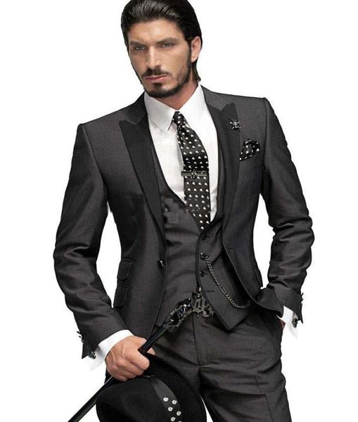 black 3pieces mens suits slim fit dress for wedding suits dark gray custom made fashion groom tuxedo men wear blazer coat pants v7866563, Black;gray
black 3pieces mens suits slim fit dress for wedding suits dark gray custom made fashion groom tuxedo men wear blazer coat pants v7866563, Black;gray