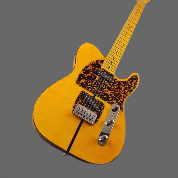 tailai- double sided tiger print electric guitar, beige neck and fingerboard, imported paint, including mail, electric guitar
tailai- double sided tiger print electric guitar, beige neck and fingerboard, imported paint, including mail, electric guitar