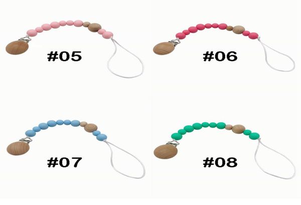 8 colors baby pacifier clips cartoon silica gel pacifier soother holder beaded clip chain nipples teether strap chain ujj1852233629
8 colors baby pacifier clips cartoon silica gel pacifier soother holder beaded clip chain nipples teether strap chain ujj1852233629