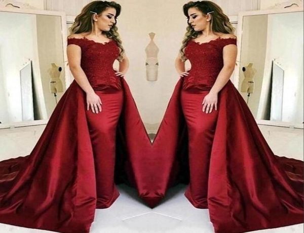 mermaid dark red evening dresses with long train lace applique floor length wear special occasion dresses9625626, Black;red
mermaid dark red evening dresses with long train lace applique floor length wear special occasion dresses9625626, Black;red