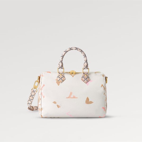 explosion women's bags handbag coated canvas speedy bandouli re 25 m22987 luxury designer bag paris beige double zip golden hardware fa
explosion women's bags handbag coated canvas speedy bandouli re 25 m22987 luxury designer bag paris beige double zip golden hardware fa