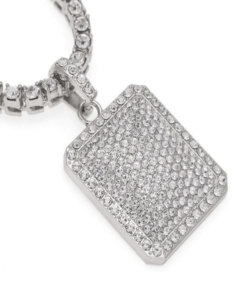fashion hop necklace jewelry fashion gold iced out chain full rhinestone dog tag pendant necklaces3383043, Silver
fashion hop necklace jewelry fashion gold iced out chain full rhinestone dog tag pendant necklaces3383043, Silver