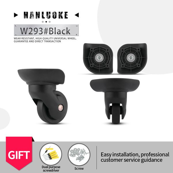 bag parts accessories hanluoke w293 luggage universal wheel tool leather case roller casters mute general wearresistant 230717, Black
bag parts accessories hanluoke w293 luggage universal wheel tool leather case roller casters mute general wearresistant 230717, Black