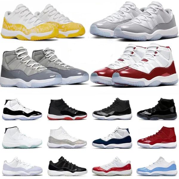 jumpman 11 11s mens basketball shoes cement cool grey dmp cherry yellow snakeskin gamma royal blue low 72-10 25th anniversary concord bred w
jumpman 11 11s mens basketball shoes cement cool grey dmp cherry yellow snakeskin gamma royal blue low 72-10 25th anniversary concord bred w