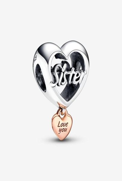 love you sister heart charms fit original european charm bracelet 925 sterling silver fashion women jewelry accessories1961508, Bronze;silver
love you sister heart charms fit original european charm bracelet 925 sterling silver fashion women jewelry accessories1961508, Bronze;silver