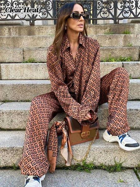 women's two piece pants women casual satin print suit lapel long sleeve with long pants 2 piece sets 2023 fashion loose commute street, White
women's two piece pants women casual satin print suit lapel long sleeve with long pants 2 piece sets 2023 fashion loose commute street, White