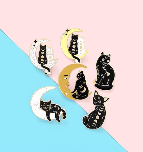 cartoon black cat brooches enamel letter lapel denim badge pins gift party9393632, Gray
cartoon black cat brooches enamel letter lapel denim badge pins gift party9393632, Gray