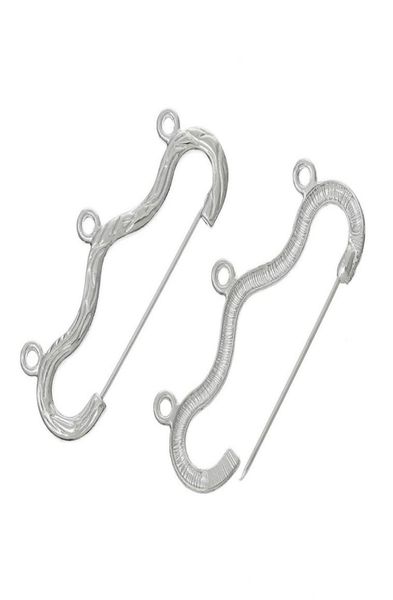 100 pcs large brooches safety pin 3 holes silver plated 46cm good for diy craft8886632, Gray
100 pcs large brooches safety pin 3 holes silver plated 46cm good for diy craft8886632, Gray