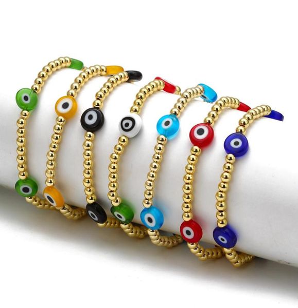 10pcslot lucky eye turkish evil eye beaded bracelet beads colorful bracelet adjustable jewelry for women6221522, Golden;silver
10pcslot lucky eye turkish evil eye beaded bracelet beads colorful bracelet adjustable jewelry for women6221522, Golden;silver