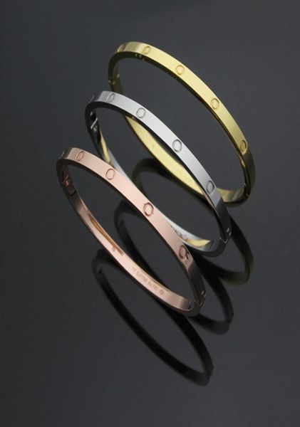 fashion 316l stainless steel bracelet bangle gold color titanium steel loves bracelets for men and women party couple jewelry6401373, Black
fashion 316l stainless steel bracelet bangle gold color titanium steel loves bracelets for men and women party couple jewelry6401373, Black