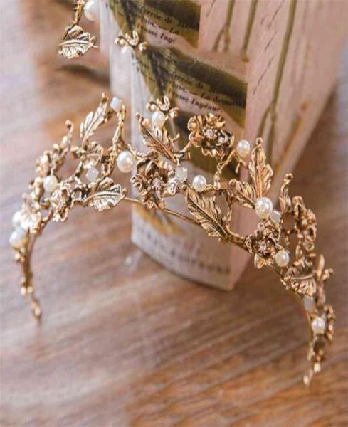 vintage baroque gold pearl leaf bridal tiara crystal crown hairband headpiece vine wedding hair accessories bride headband 21070125420627, Slivery;golden
vintage baroque gold pearl leaf bridal tiara crystal crown hairband headpiece vine wedding hair accessories bride headband 21070125420627, Slivery;golden