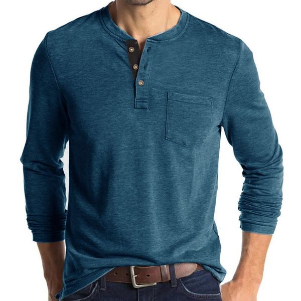 men's t shirts henley collar long sleeved t shirts solid casual single breasted pocket tshirt soft comfy bottoming shirt for autumn 230, White;black
men's t shirts henley collar long sleeved t shirts solid casual single breasted pocket tshirt soft comfy bottoming shirt for autumn 230, White;black