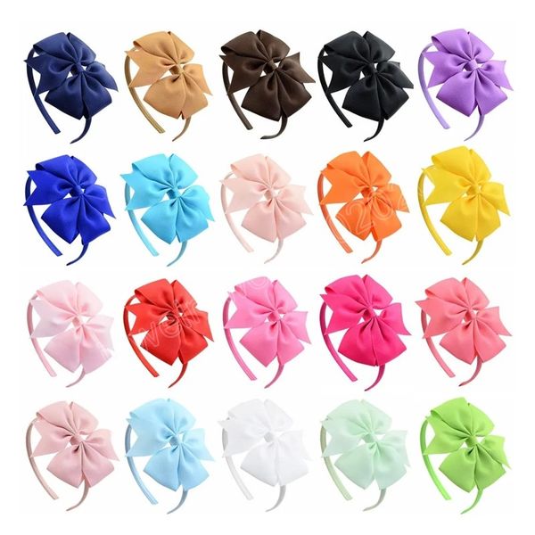 solid ribbon hair bow headband 4inch 20 colors hairband girls hair accessories for birthday christmas daily decor, Silver
solid ribbon hair bow headband 4inch 20 colors hairband girls hair accessories for birthday christmas daily decor, Silver