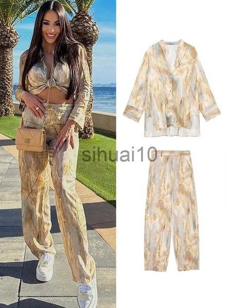 women's two piece pants traf women summer fashion tie-dyed blouse pants sets 2023 single breasted shirts casual printed elastic waist p, White
women's two piece pants traf women summer fashion tie-dyed blouse pants sets 2023 single breasted shirts casual printed elastic waist p, White