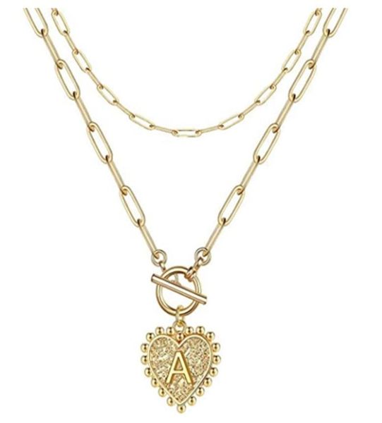 layered gold initial necklaces for women 14k plated paperclip link chain necklace heart letter pendant toggle clasp layering choke5736927, Silver
layered gold initial necklaces for women 14k plated paperclip link chain necklace heart letter pendant toggle clasp layering choke5736927, Silver