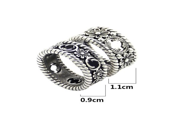 new fashion brand vintage ring engraving couples ring come with dust bag and box7237160, Silver
new fashion brand vintage ring engraving couples ring come with dust bag and box7237160, Silver