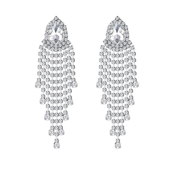 dangle chandelier rhinestone earrings dangling tassel long sparkly sier prom party wedding for women ampdk2023424, Silver
dangle chandelier rhinestone earrings dangling tassel long sparkly sier prom party wedding for women ampdk2023424, Silver