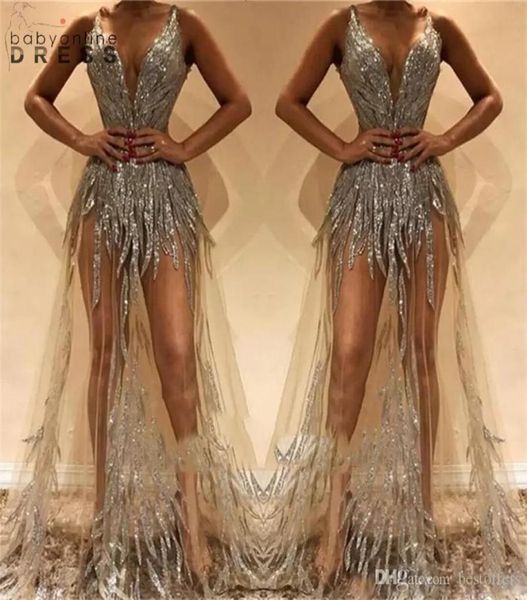 new arrival illusion long prom dresses deep vneck beads sequined party gowns see through chic evening dress custom made robe de s9444679, Black;red
new arrival illusion long prom dresses deep vneck beads sequined party gowns see through chic evening dress custom made robe de s9444679, Black;red