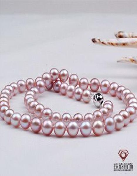 fine pearl jewelry 89mm south sea purple pearls necklace 18inches 925silver2486103, Black
fine pearl jewelry 89mm south sea purple pearls necklace 18inches 925silver2486103, Black