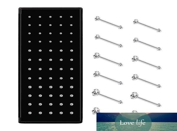 60pcs stainless steel nose studs rings piercing pin body jewelry 15mm 2mm 25mm1138365, Silver
60pcs stainless steel nose studs rings piercing pin body jewelry 15mm 2mm 25mm1138365, Silver