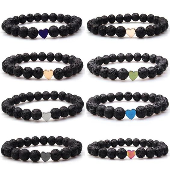 8mm volcanic lava stone essential oil diffuser bracelets bangle healing balance yoga love heart bracelet for men women3448003, Black
8mm volcanic lava stone essential oil diffuser bracelets bangle healing balance yoga love heart bracelet for men women3448003, Black