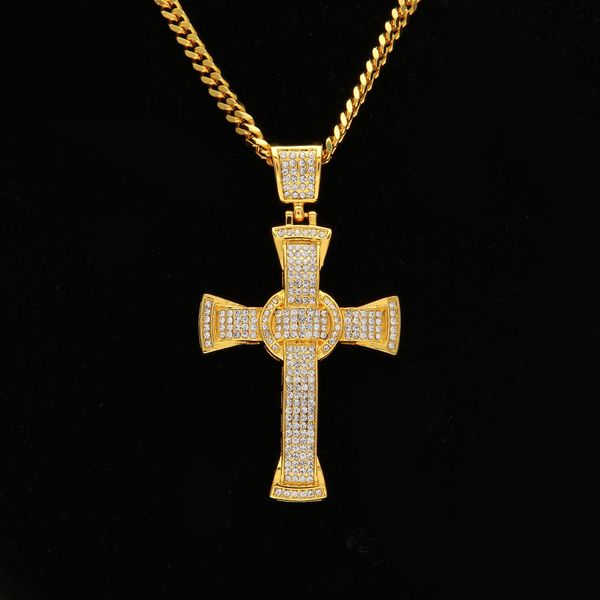 hiphop classic diamond cross pendant alloy necklace for men hiphop rap necklace hiphop pendant, Black
hiphop classic diamond cross pendant alloy necklace for men hiphop rap necklace hiphop pendant, Black