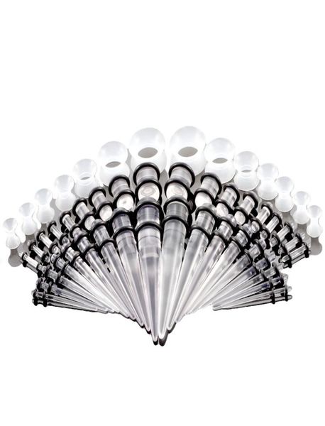 50pcsset acrylic ear stretching kit beginer 14g00g ear gauge kit taper set ear stretchers plug and tunnel set expander jewelry1569253, Silver
50pcsset acrylic ear stretching kit beginer 14g00g ear gauge kit taper set ear stretchers plug and tunnel set expander jewelry1569253, Silver