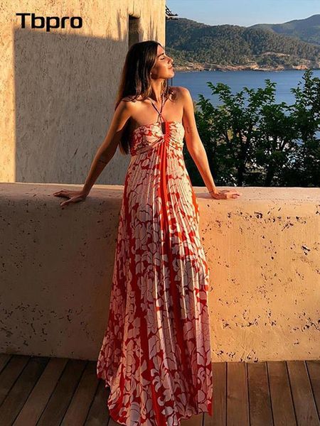 basic casual dresses fashion women's halter backless printed maxi dresses elegant casual high waist a-line vestidos summer party vacati, Black;gray
basic casual dresses fashion women's halter backless printed maxi dresses elegant casual high waist a-line vestidos summer party vacati, Black;gray