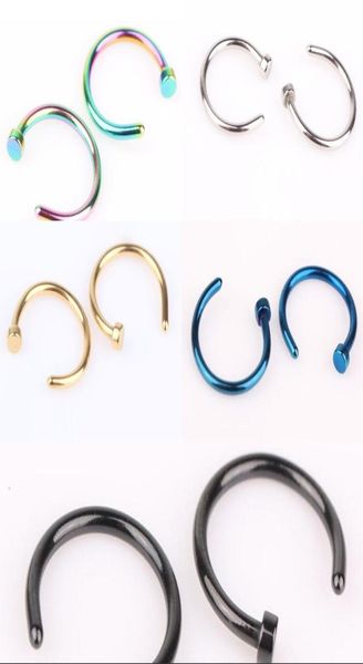 five colors titanium punk clip on fake piercing body nose ring nose ring for women6367964, Silver
five colors titanium punk clip on fake piercing body nose ring nose ring for women6367964, Silver