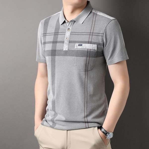 men's polos mlshp summer golf cotton male polo shirts short sleeve plaid t shirts luxury washing casual man tees 3xl 230717, White;black
men's polos mlshp summer golf cotton male polo shirts short sleeve plaid t shirts luxury washing casual man tees 3xl 230717, White;black