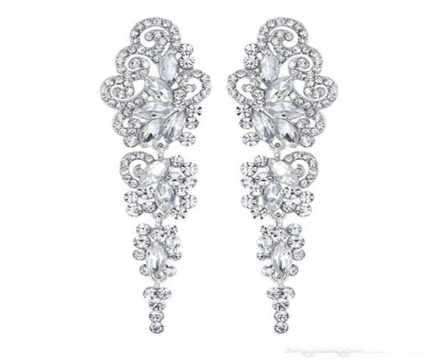 2020 bridal jewelry star moon circular new clover anti allergy star moon silver diamond pierced bridal earrings 3949000, White
2020 bridal jewelry star moon circular new clover anti allergy star moon silver diamond pierced bridal earrings 3949000, White