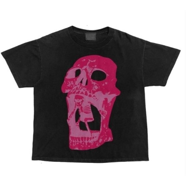 women's tshirt american creative dark wind skull print shortsleeved tshirt men and women summer retro hiphop loose casual halfsleeved 2, White
women's tshirt american creative dark wind skull print shortsleeved tshirt men and women summer retro hiphop loose casual halfsleeved 2, White