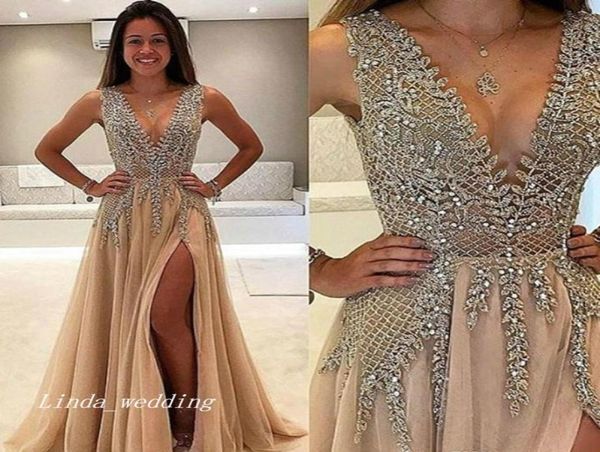 beaded side split long prom dress crystal deep v neck a line formal evening party gown custom made plus size8707473, Black
beaded side split long prom dress crystal deep v neck a line formal evening party gown custom made plus size8707473, Black