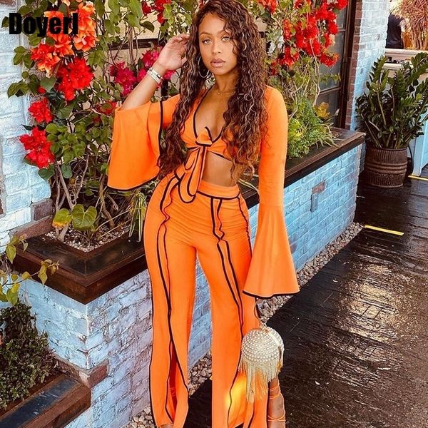 women's two piece pants 2 piece set women fall club outfits for women clubwear party flare sleeve crop pants set two piece matching set, White
women's two piece pants 2 piece set women fall club outfits for women clubwear party flare sleeve crop pants set two piece matching set, White