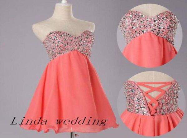 real sample picture coral colour prom dress new arrival beaded short chiffon girl corset prom gown evening5572530, Black
real sample picture coral colour prom dress new arrival beaded short chiffon girl corset prom gown evening5572530, Black