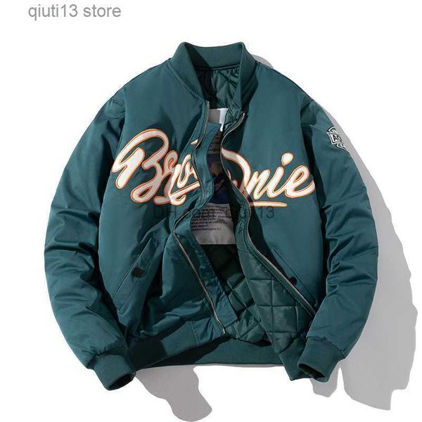men's jackets autum winter varsity jacket men hip hop vintage jacket men women letter streetwear baseball coat casual couple clothes ma, Black;brown
men's jackets autum winter varsity jacket men hip hop vintage jacket men women letter streetwear baseball coat casual couple clothes ma, Black;brown
