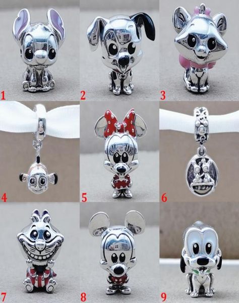925 sterling silver charm beads fit charms bracelet animal style cute string pendant diy beads women jewelry gift8444260, Black
925 sterling silver charm beads fit charms bracelet animal style cute string pendant diy beads women jewelry gift8444260, Black
