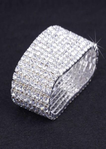6 pieces whole lots nine rows bangle wedding bridal party jewelry crystal rhinestone stretch bracelet bangle multi row wedding8852236, Golden;silver
6 pieces whole lots nine rows bangle wedding bridal party jewelry crystal rhinestone stretch bracelet bangle multi row wedding8852236, Golden;silver