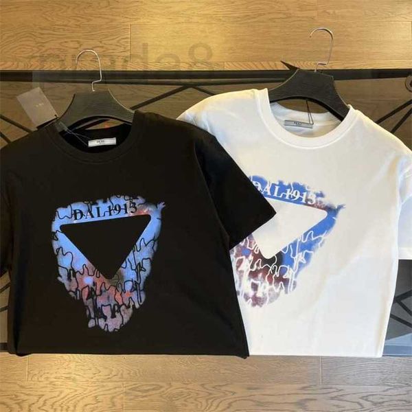 men's t-shirts designer spring summer new couple style unreal color triangle print round neck short sleeve for men women nf1q, White;black
men's t-shirts designer spring summer new couple style unreal color triangle print round neck short sleeve for men women nf1q, White;black