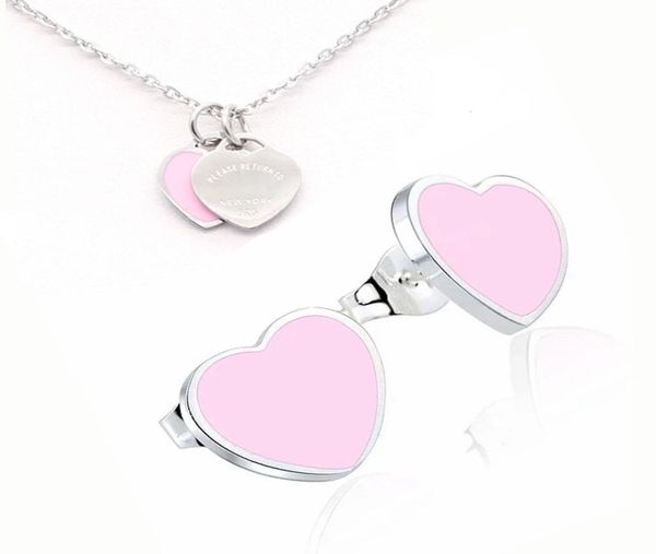 vintage enamel pink green heart charms necklace and earring jewelry set pendant women men chain stainless jewellry sets4258968, Silver
vintage enamel pink green heart charms necklace and earring jewelry set pendant women men chain stainless jewellry sets4258968, Silver
