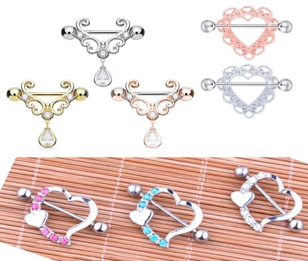 4 style mixed color nipple piercing fashion body piercing heartshaped zircon nipple piercing rings body jewelry for women girls5539500, Silver
4 style mixed color nipple piercing fashion body piercing heartshaped zircon nipple piercing rings body jewelry for women girls5539500, Silver