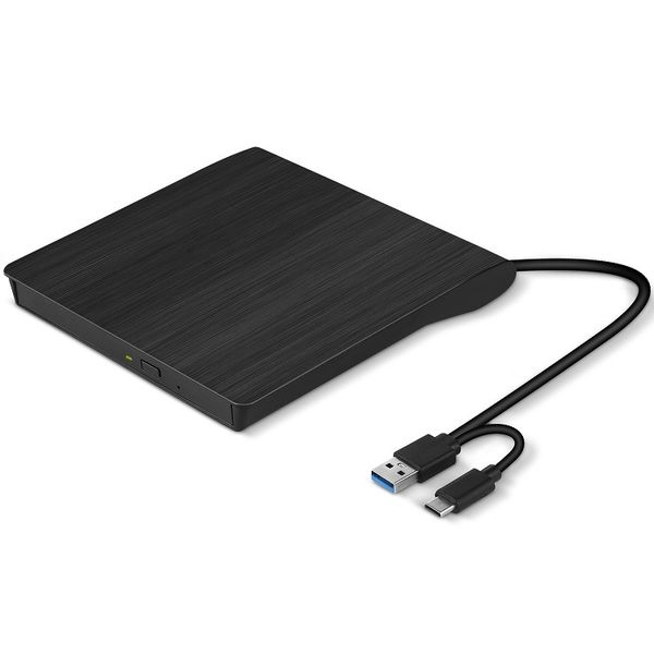 Image of USB 3.0 Portable External DVD Optical Drive CD/DVD-ROM CD/DVD-RW Player Burner Slim Reader Recorder Portatil for Windows Mac OS