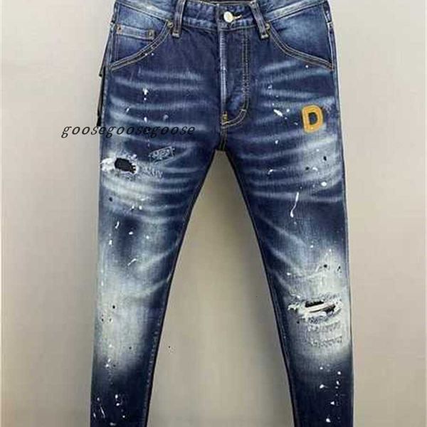 men's jeans pantalones para hombre vaqueros luxury brand designer d2 men denim dsquare embroidery pants fashion holes trousers mens clo, Blue
men's jeans pantalones para hombre vaqueros luxury brand designer d2 men denim dsquare embroidery pants fashion holes trousers mens clo, Blue