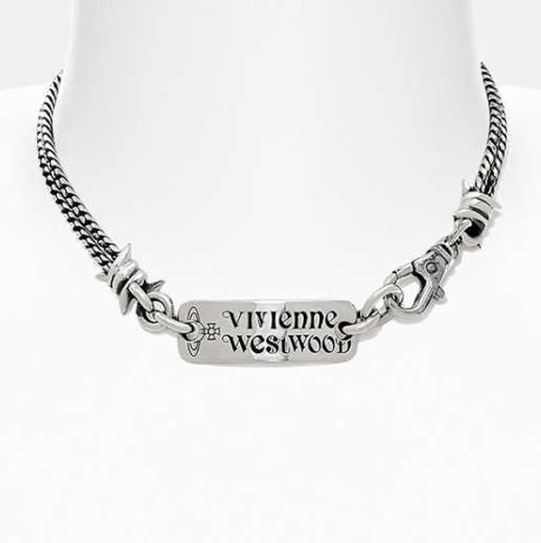 high version empress dowager vivivienne rope couple necklace punk niche new versatile, Silver
high version empress dowager vivivienne rope couple necklace punk niche new versatile, Silver