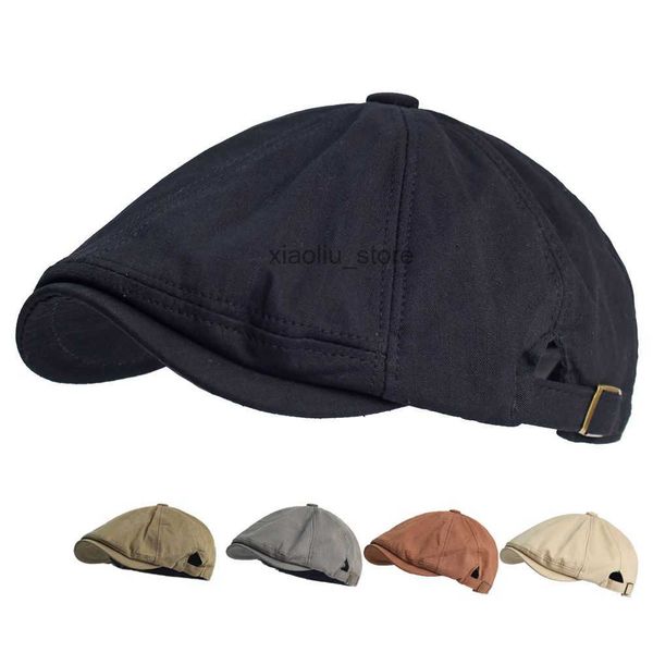newsboy hats casual newsboy cap cotton peaky octagonal hat vintage caps solid berets visor gatsby flat ivy hats hkd230718, Blue;gray
newsboy hats casual newsboy cap cotton peaky octagonal hat vintage caps solid berets visor gatsby flat ivy hats hkd230718, Blue;gray
