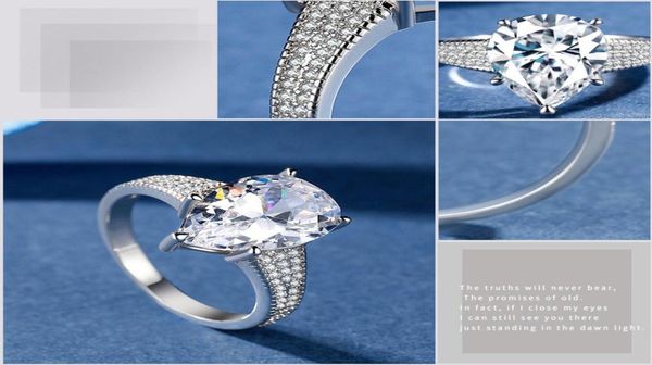 clear cz big diamond water droplets ring 925 sterling silver plated teardrop rings for women girls wedding gift jewelry retail box1124156, Slivery;golden
clear cz big diamond water droplets ring 925 sterling silver plated teardrop rings for women girls wedding gift jewelry retail box1124156, Slivery;golden