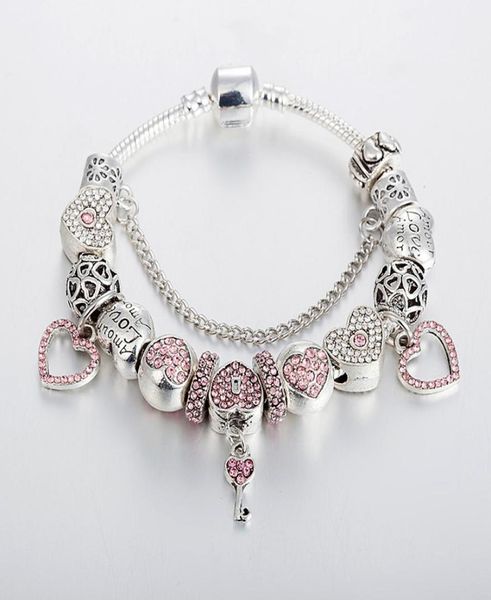 strands bracelet with english lettering beaded diy alloy heart set diamond key pendant1754531, Black
strands bracelet with english lettering beaded diy alloy heart set diamond key pendant1754531, Black